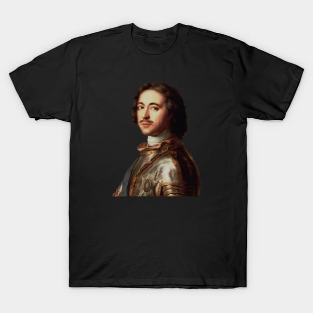Portrait of Peter the Great T-Shirt by warishellstore